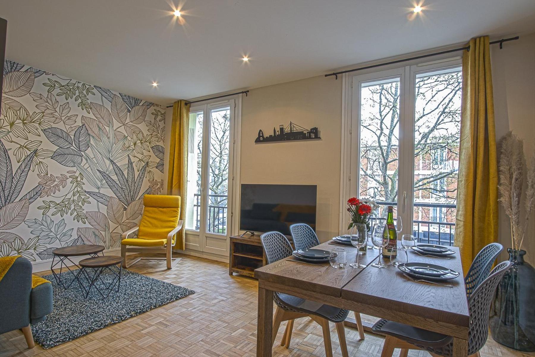 L'Escapade Oceane, Appartement Avec Parking Гавр Экстерьер фото